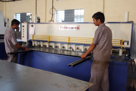 in house cutting bending machine facility 3